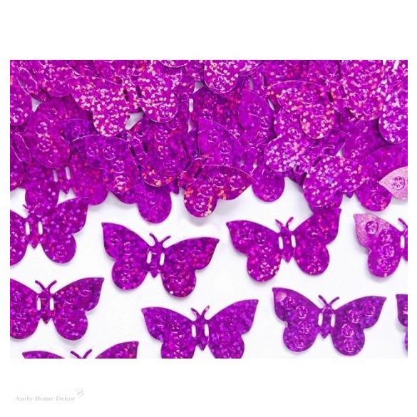 Pillangó konfetti, lila
