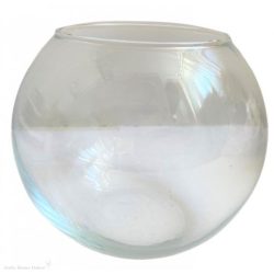 Üveg gömb váza