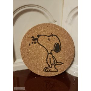 Egyedi Snoopy alátét